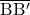 \overline{\rm BB'}